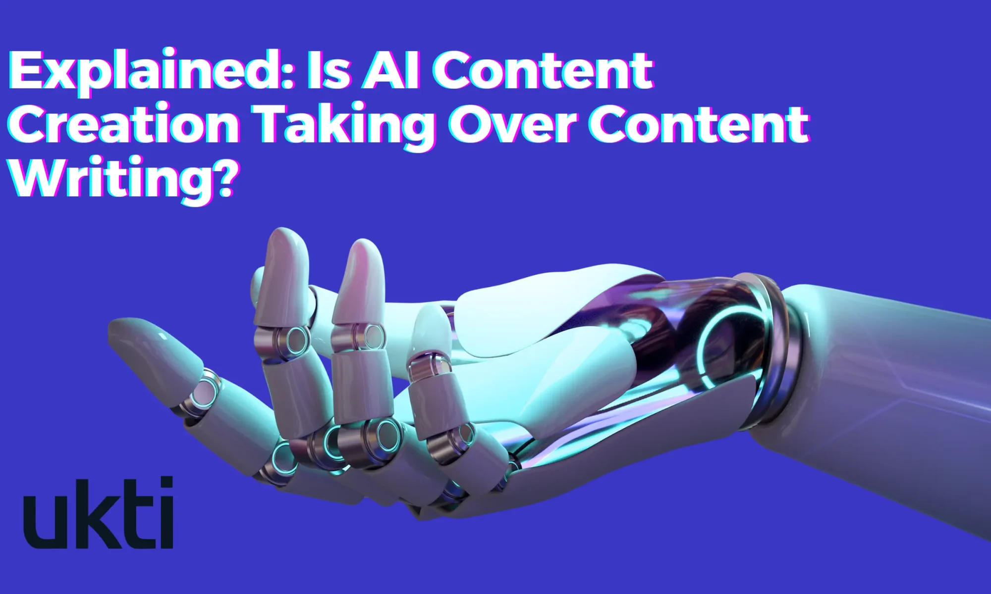 Is AI content creation taking over content writing