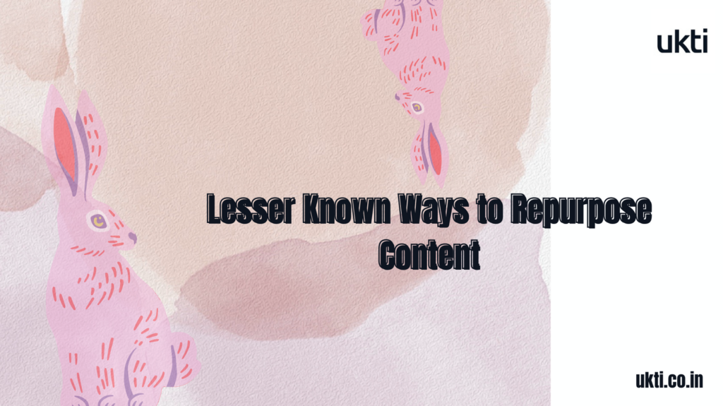 Repurposing Visual 21+ Lesser-Known Ways to Repurpose Content