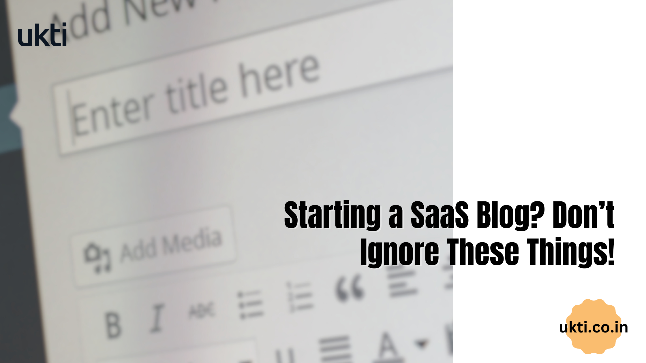 Don’t Miss This Before You Start your B2B SaaS Blog